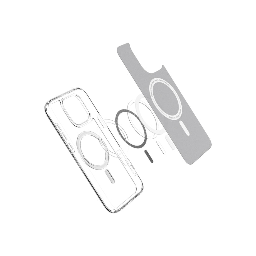 Kryt pro iPhone 16 Pro Max Spigen Crystal Hybrid MagSafe - bílý - iSTYLE CZ