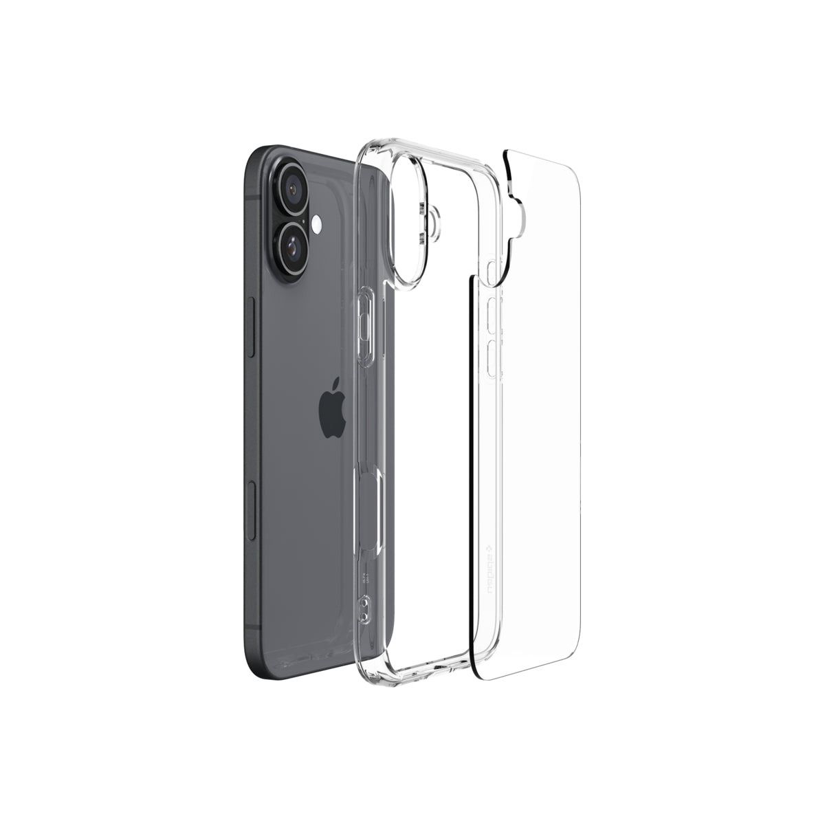 Kryt pro iPhone 16 Spigen Crystal Hybrid - průhledný - iSTYLE CZ