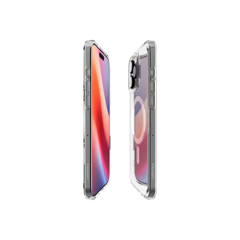 MagSafe kryt pro iPhone 16 Pro Spigen Ultra Hybrid T-series - bílý - iSTYLE CZ