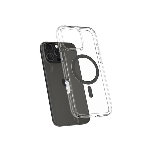 MagSafe kryt pro iPhone 16 Pro Spigen Ultra Hybrid T-series - šedý - iSTYLE CZ