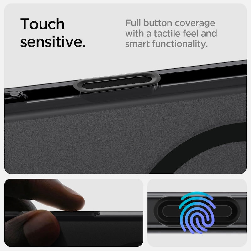MagSafe kryt pro iPhone 16 Pro Spigen Ultra Hybrid T-series - černý - iSTYLE CZ