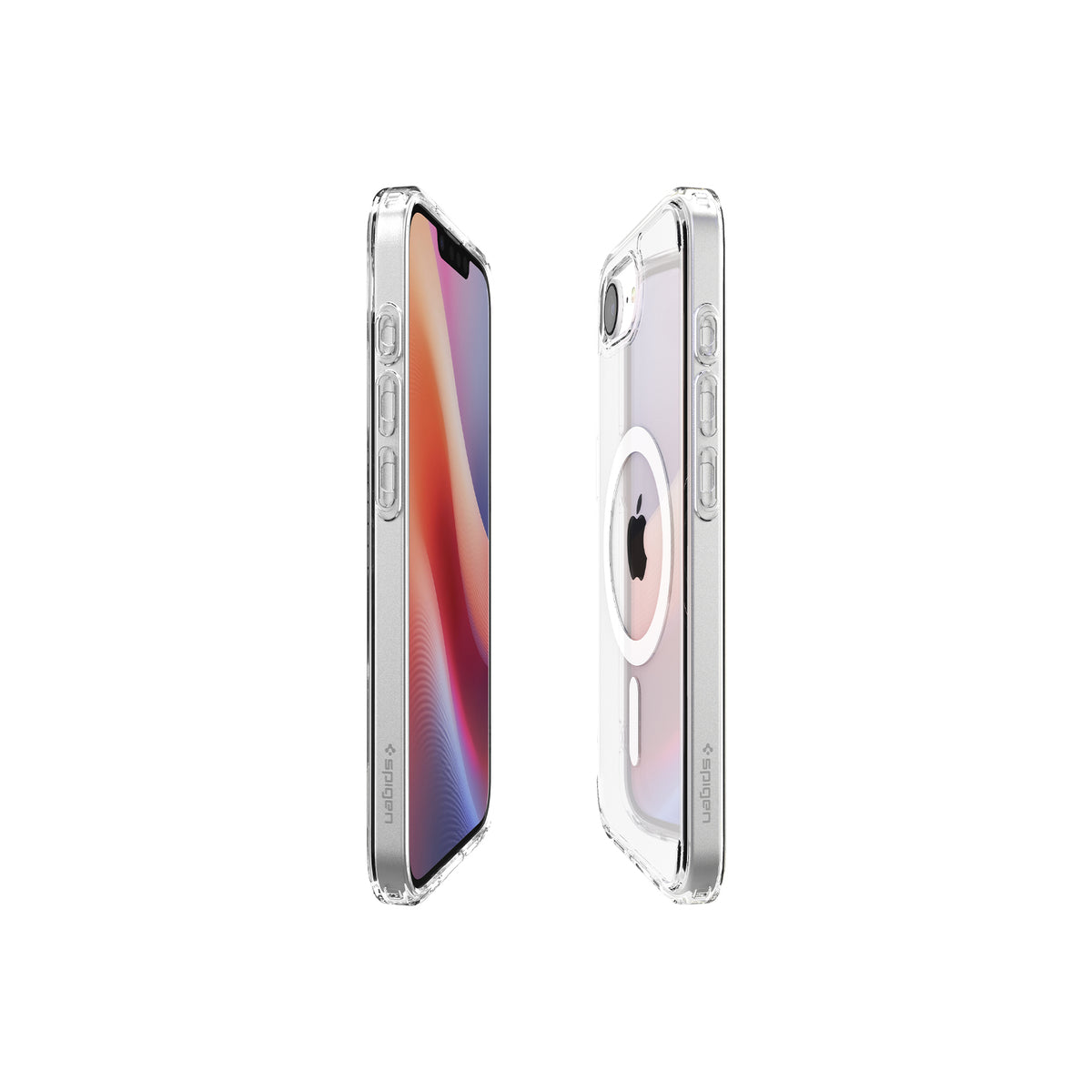 MagSafe kryt pro iPhone 16e Spigen Crystal Hybrid - průhledný - iSTYLE CZ