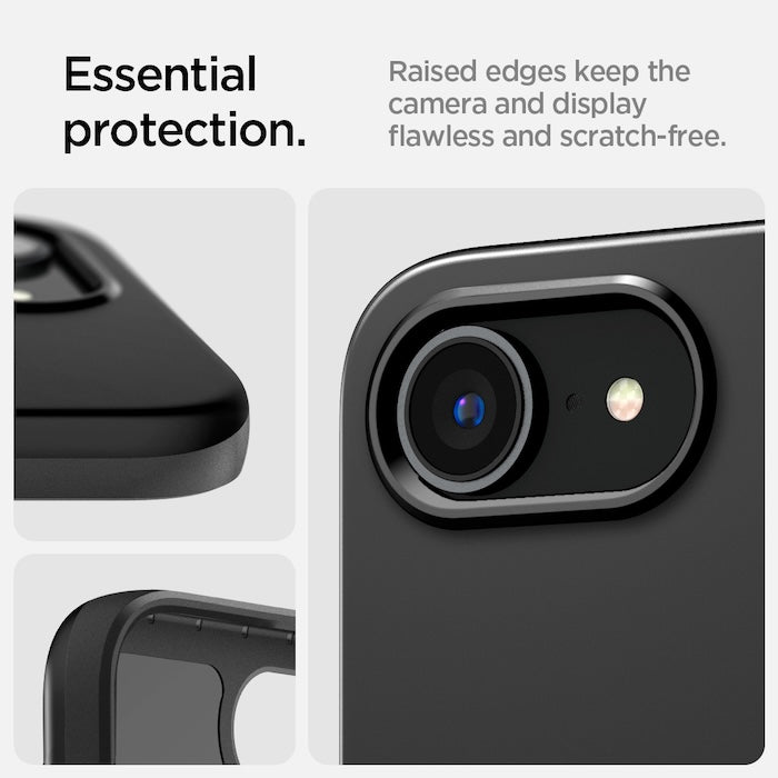 MagSafe kryt pro iPhone 16e Spigen Thin Fit - černý - iSTYLE CZ