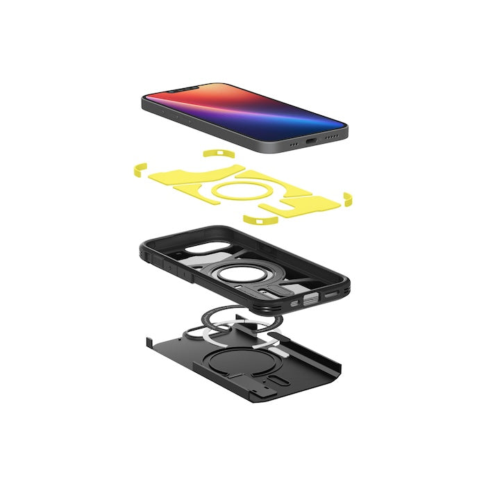 MagSafe kryt pro iPhone 16e Spigen Tough Armor - černý - iSTYLE CZ