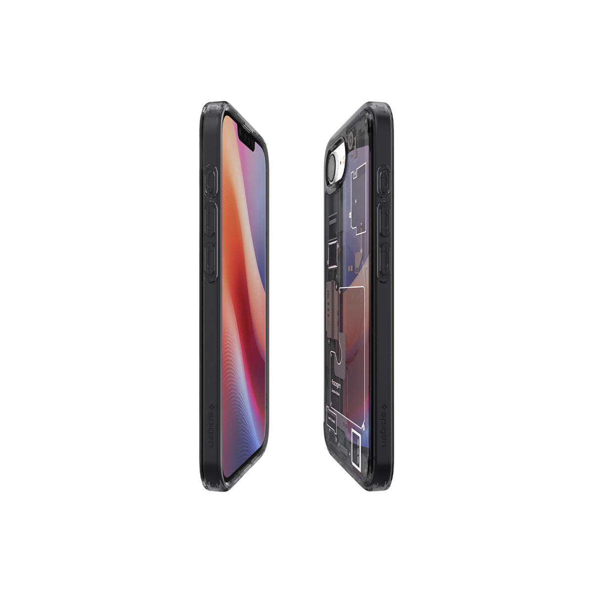 MagSafe kryt pro iPhone 16e Spigen Ultra Hybrid - zero one black - iSTYLE CZ