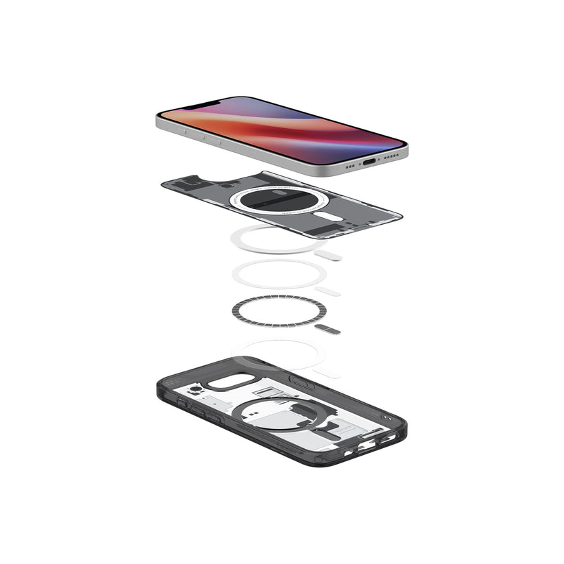 MagSafe kryt pro iPhone 16e Spigen Ultra Hybrid - zero one black - iSTYLE CZ