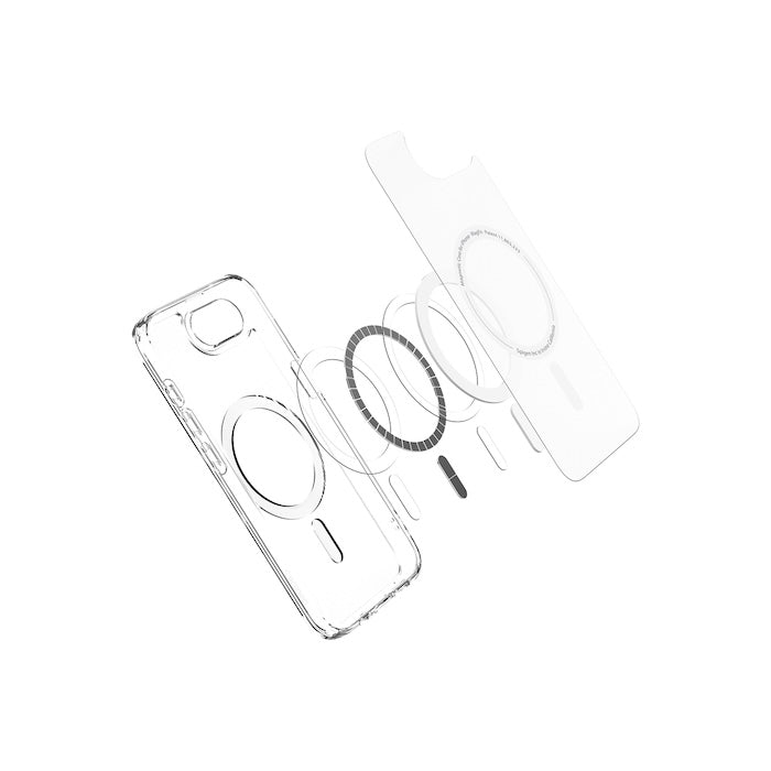 MagSafe kryt pro iPhone 16e Spigen Ultra Hybrid - bílý - iSTYLE CZ