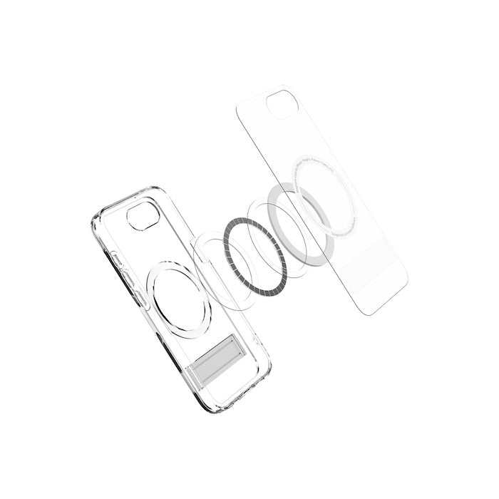 MagSafe kryt pro iPhone 16e Spigen Ultra Hybrid S - bílý - iSTYLE CZ