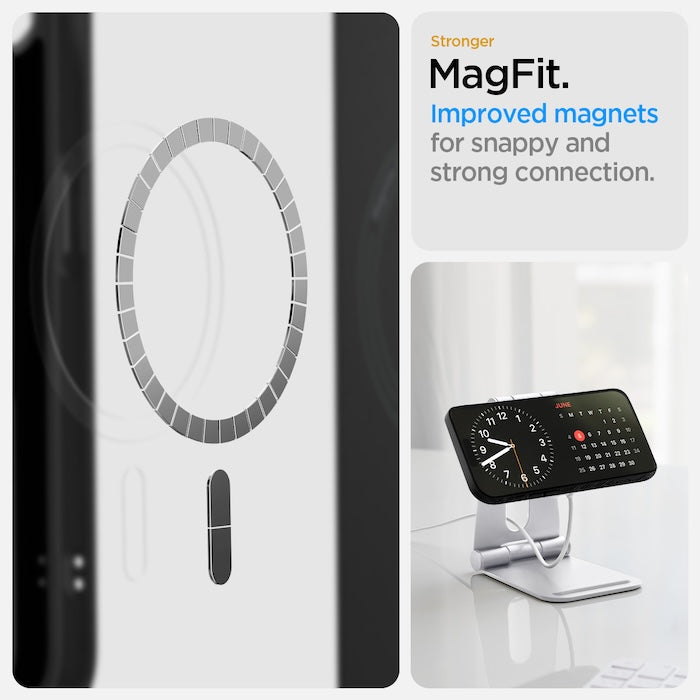 MagSafe kryt pro iPhone 16e Spigen Liquid Air - matně černý - iSTYLE CZ