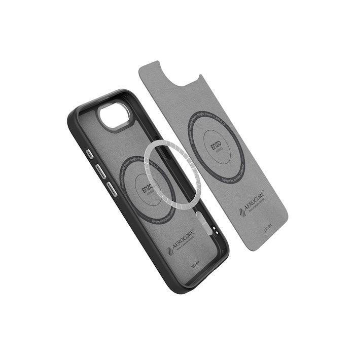 MagSafe kryt pro iPhone 16e Spigen Enzo Aramid - matně černý - iSTYLE CZ