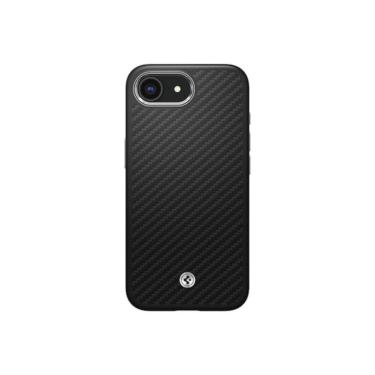 MagSafe kryt pro iPhone 16e Spigen Enzo Aramid - matně černý - iSTYLE CZ