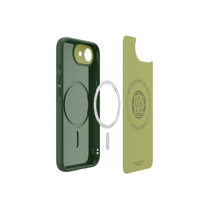 MagSafe kryt pro iPhone 16e Spigen Nano Pop - zelený - iSTYLE CZ