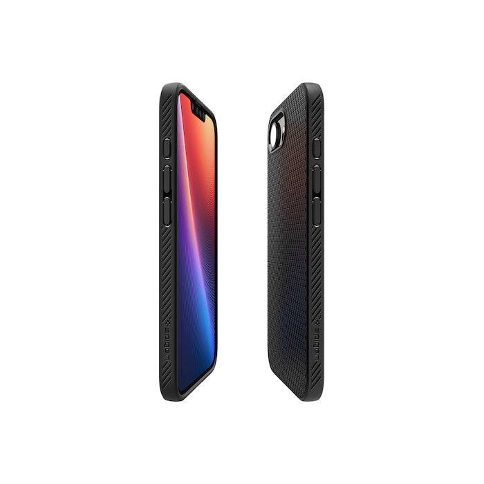 Kryt pro iPhone 16e Spigen Liquid Air - matně černý - iSTYLE CZ