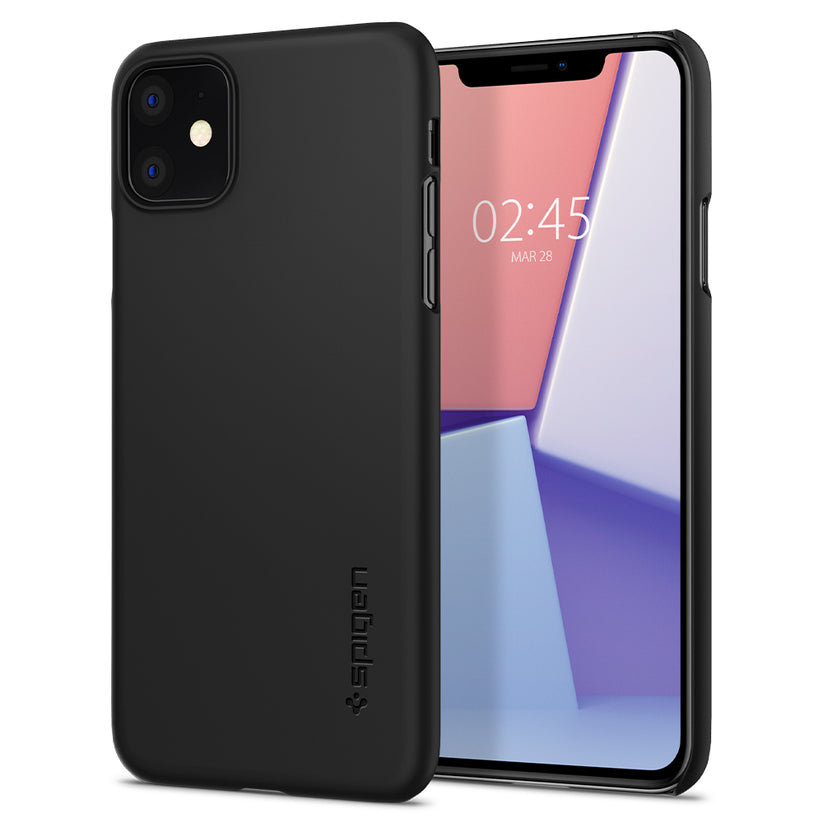 Spigen Thin Fit ochranný kryt pro iPhone 11 - černý