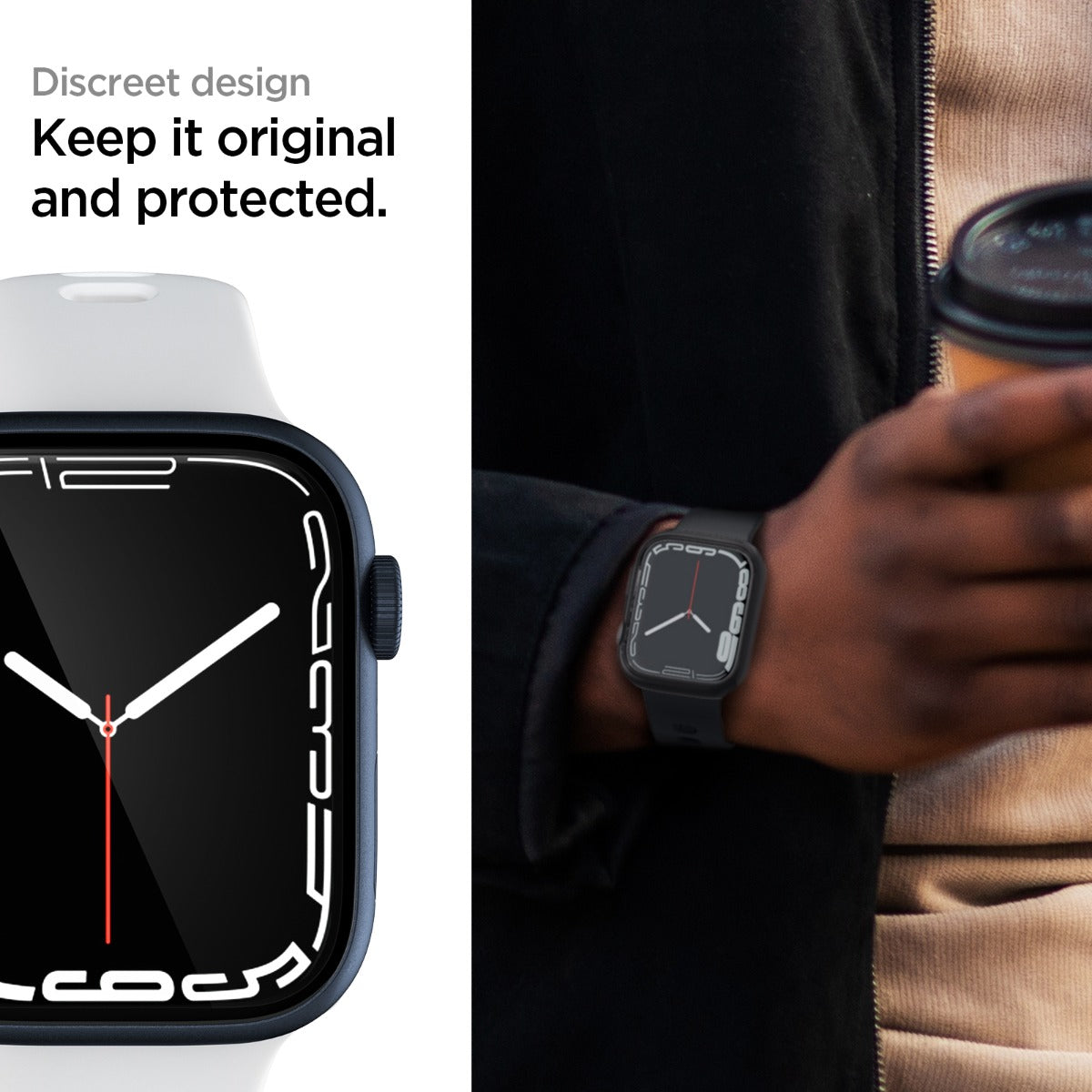 Sada ochranných fólií na Apple Watch 45 mm Spigen Film Neo Flex - iSTYLE CZ