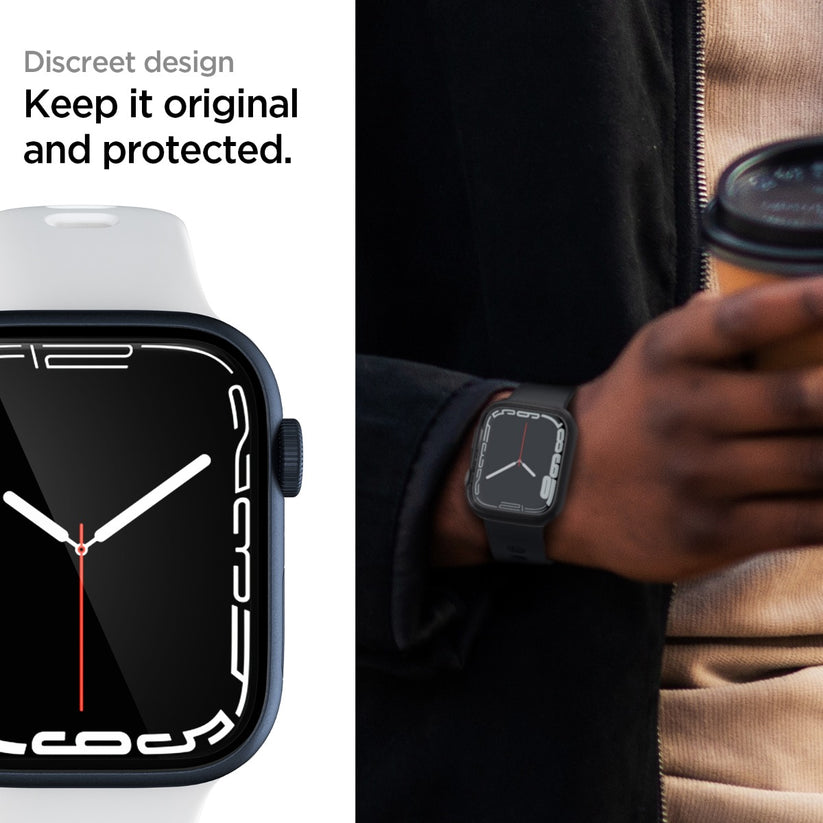 Sada ochranných fólií na Apple Watch 45 mm Spigen Film Neo Flex - iSTYLE CZ