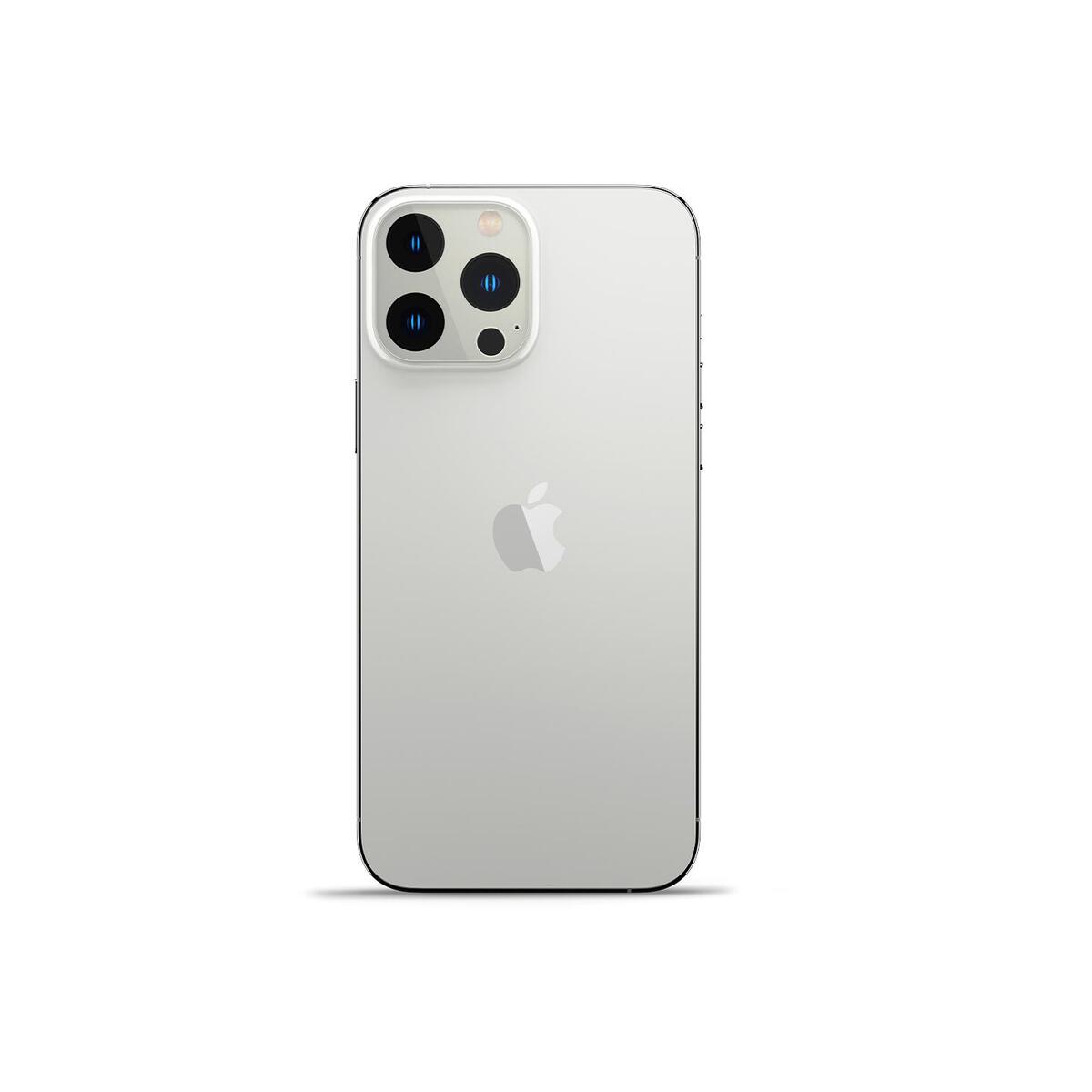 Ochranné sklo na fotoaparát pro iPhone 13 Pro/13 Pro Max Spigen tR Optik 2 Pack - stříbrné