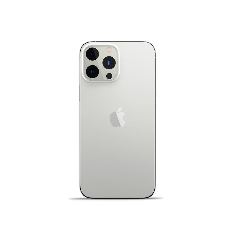Ochranné sklo na fotoaparát pro iPhone 13 Pro/13 Pro Max Spigen tR Optik 2 Pack - stříbrné
