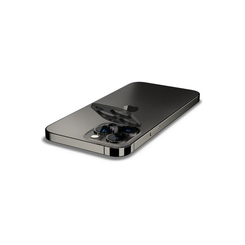 Ochranné sklo na fotoaparát pro iPhone 13 Pro/13 Pro Max Spigen tR Optik 2 Pack - grafitové