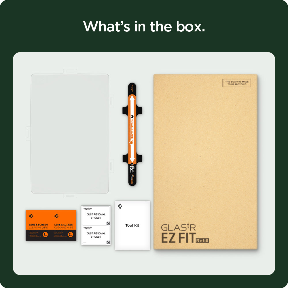 Doplňující ochranné sklo na displej Spigen Tesla EZ Fit Refill Anti Glare Screen Protector - iSTYLE CZ