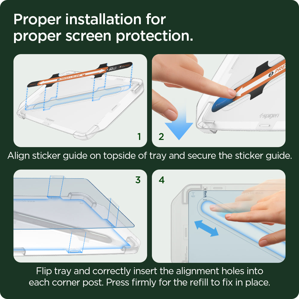 Doplňující ochranné sklo na displej Spigen Tesla EZ Fit Refill Anti Glare Screen Protector - iSTYLE CZ