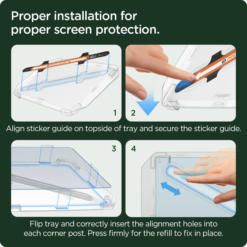 Doplňující ochranné sklo na displej Spigen Tesla EZ Fit Refill Anti Glare Screen Protector - iSTYLE CZ