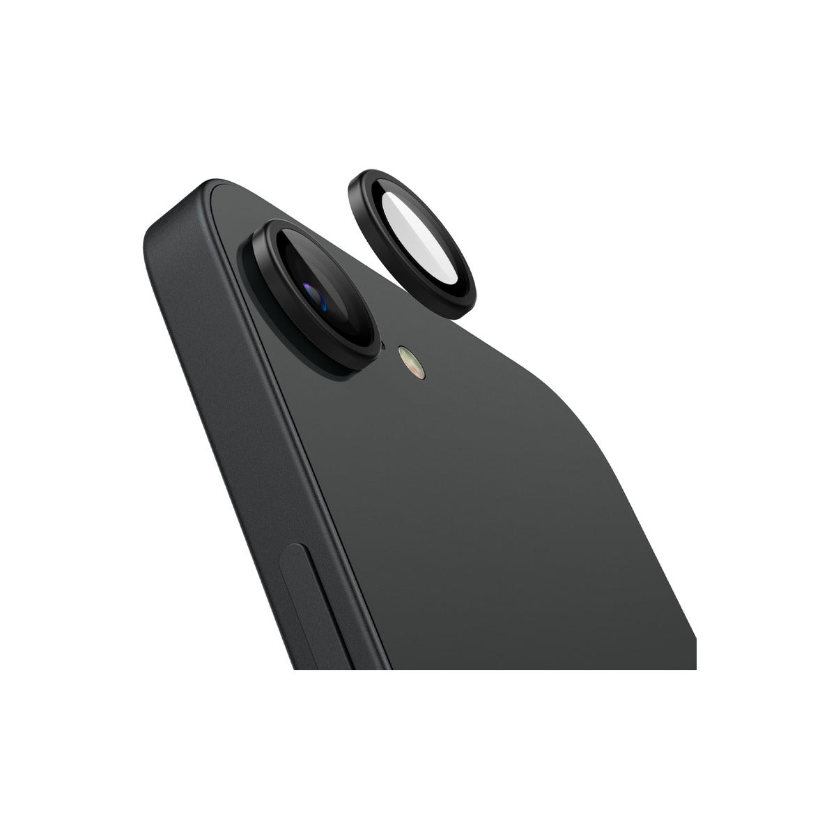 Ochranné sklo na čočku pro iPhone 16e Spigen Glass tR EZ Fit Optik Pro (2ks) - černé - iSTYLE CZ