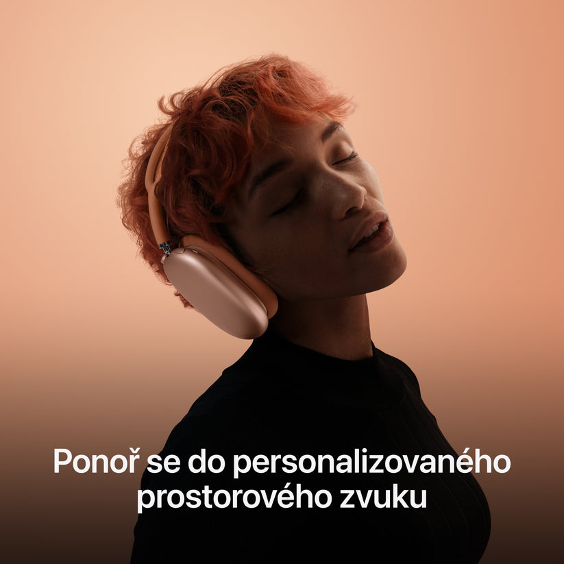 AirPods Max - hvězdně bílé (renovovaný)