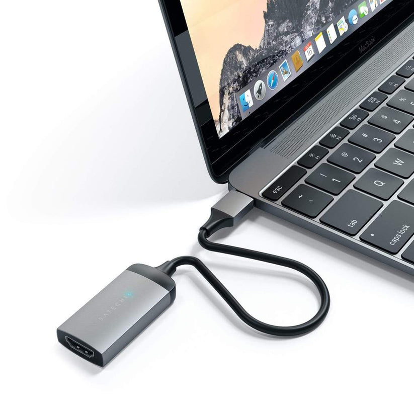 Adaptér USB-C na 4K HDMI Satechi - vesmírně šedý - iSTYLE CZ