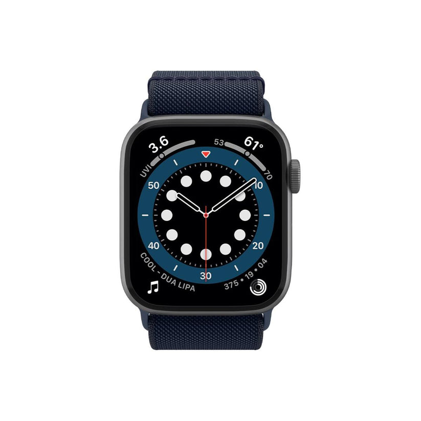 Řemínek pro Apple Watch 42/44/45/49mm Spigen Lite Fit - modrý - iSTYLE CZ