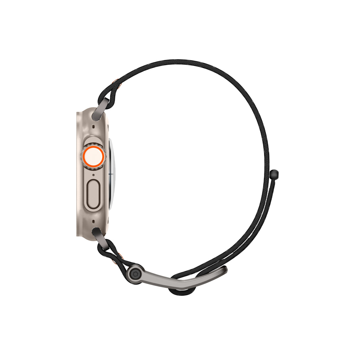 Řemínek pro Apple Watch 42/44/45/49 mm Spigen DuraPro Flex Ultra Band - černý - iSTYLE CZ