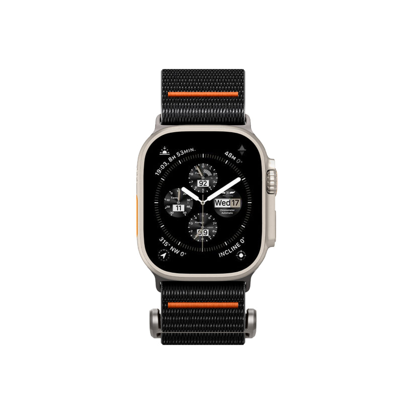 Řemínek pro Apple Watch 42/44/45/49 mm Spigen DuraPro Flex Ultra Band - černý - iSTYLE CZ