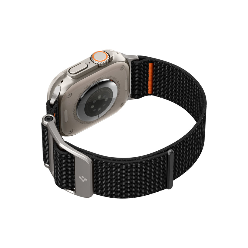 Řemínek pro Apple Watch 42/44/45/49 mm Spigen DuraPro Flex Ultra Band - černý - iSTYLE CZ