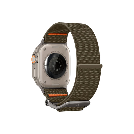 Řemínek pro Apple Watch 42/44/45/49 mm Spigen DuraPro Flex Ultra Band - zelený - iSTYLE CZ