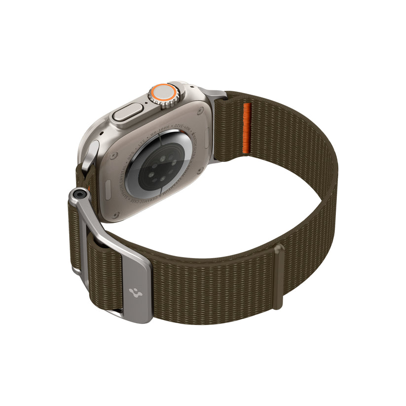 Řemínek pro Apple Watch 42/44/45/49 mm Spigen DuraPro Flex Ultra Band - zelený - iSTYLE CZ