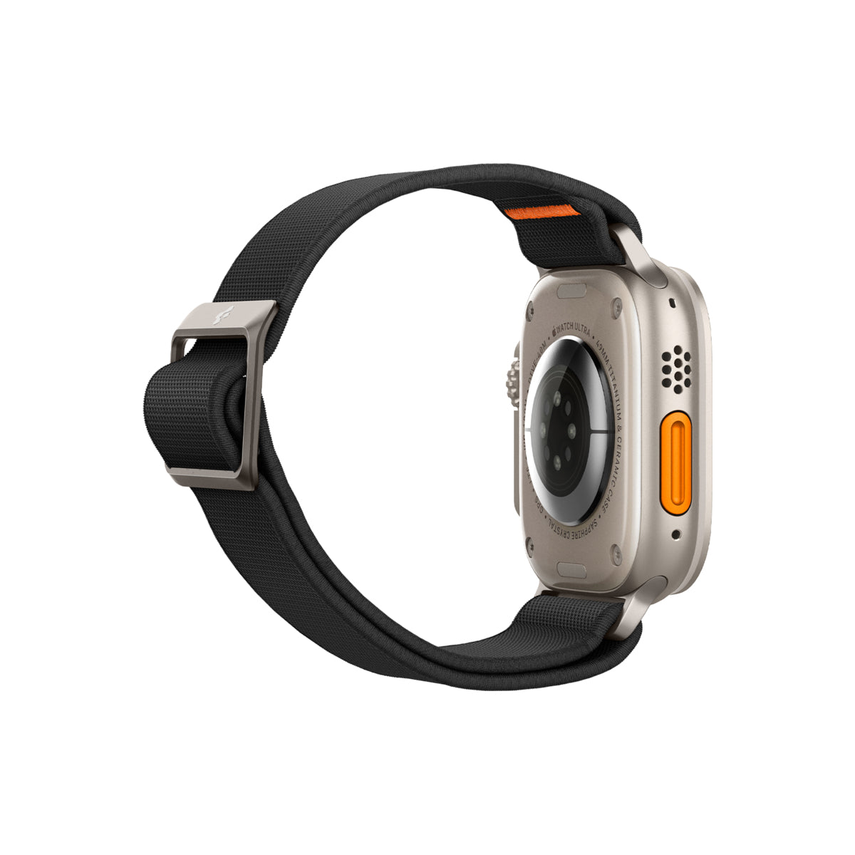 Řemínek pro Apple Watch 42/44/45/49mm Spigen Lite Fit Ultra - černý - iSTYLE CZ