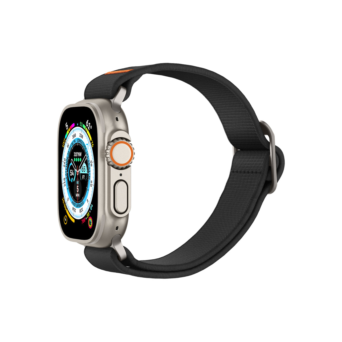 Řemínek pro Apple Watch 42/44/45/49mm Spigen Lite Fit Ultra - černý - iSTYLE CZ