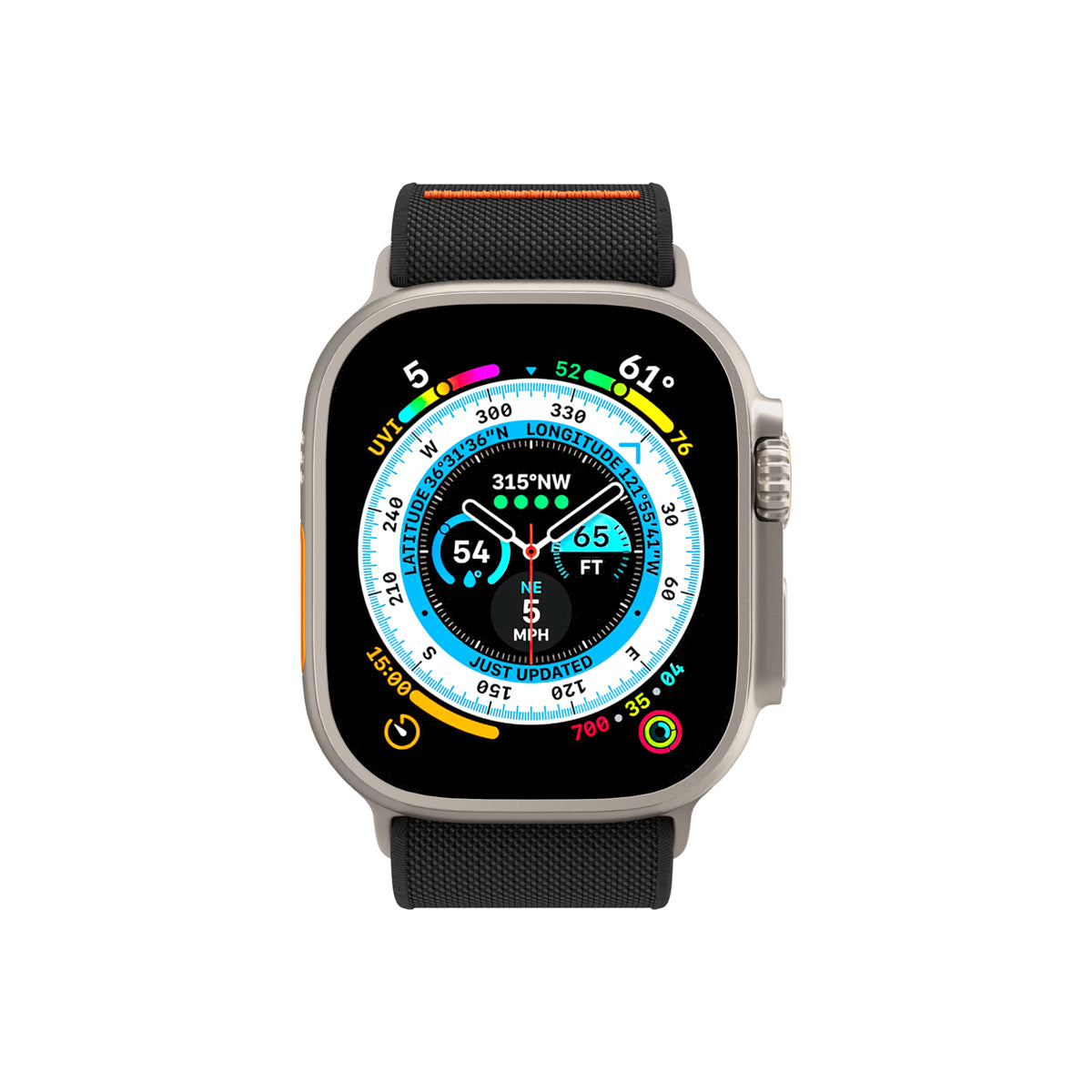 Řemínek pro Apple Watch 42/44/45/49mm Spigen Lite Fit Ultra - černý - iSTYLE CZ