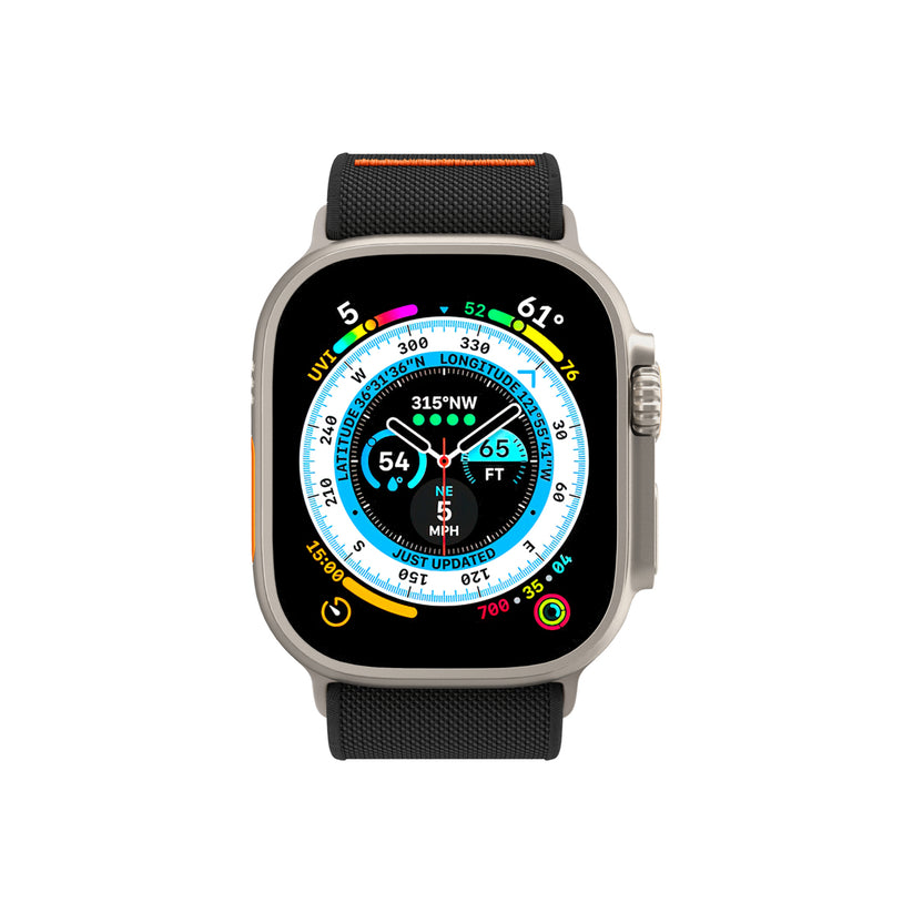 Řemínek pro Apple Watch 42/44/45/49mm Spigen Lite Fit Ultra - černý - iSTYLE CZ