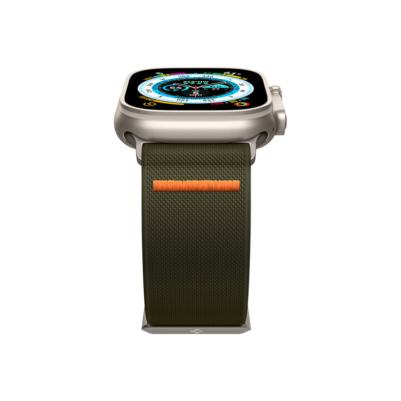 Řemínek pro Apple Watch 42/44/45/49mm Spigen Lite Fit Ultra - khaki - iSTYLE CZ