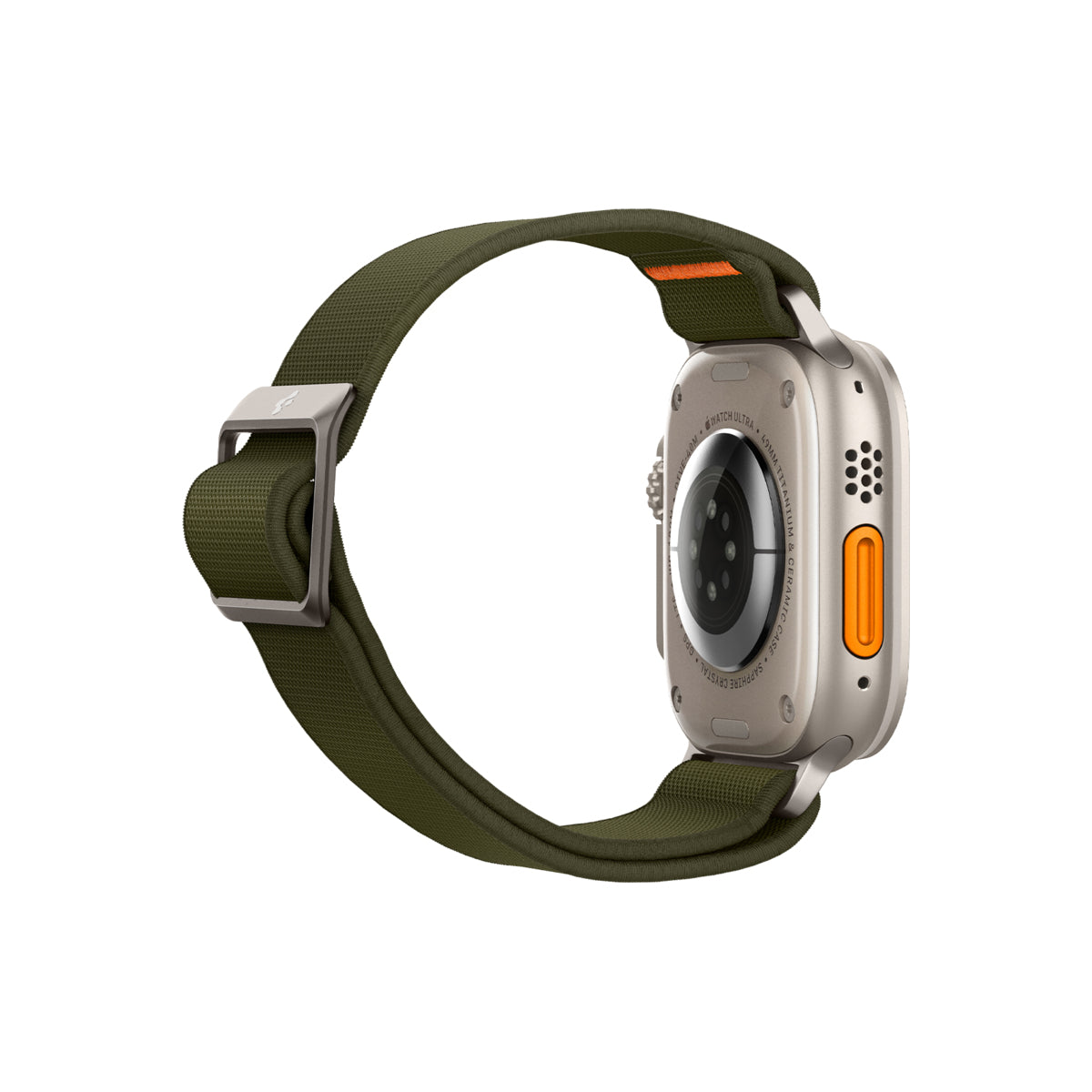 Řemínek pro Apple Watch 42/44/45/49mm Spigen Lite Fit Ultra - khaki - iSTYLE CZ