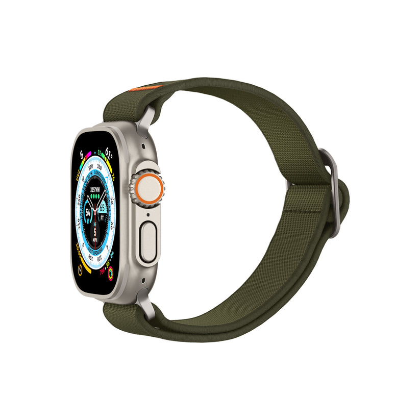 Řemínek pro Apple Watch 42/44/45/49mm Spigen Lite Fit Ultra - khaki - iSTYLE CZ