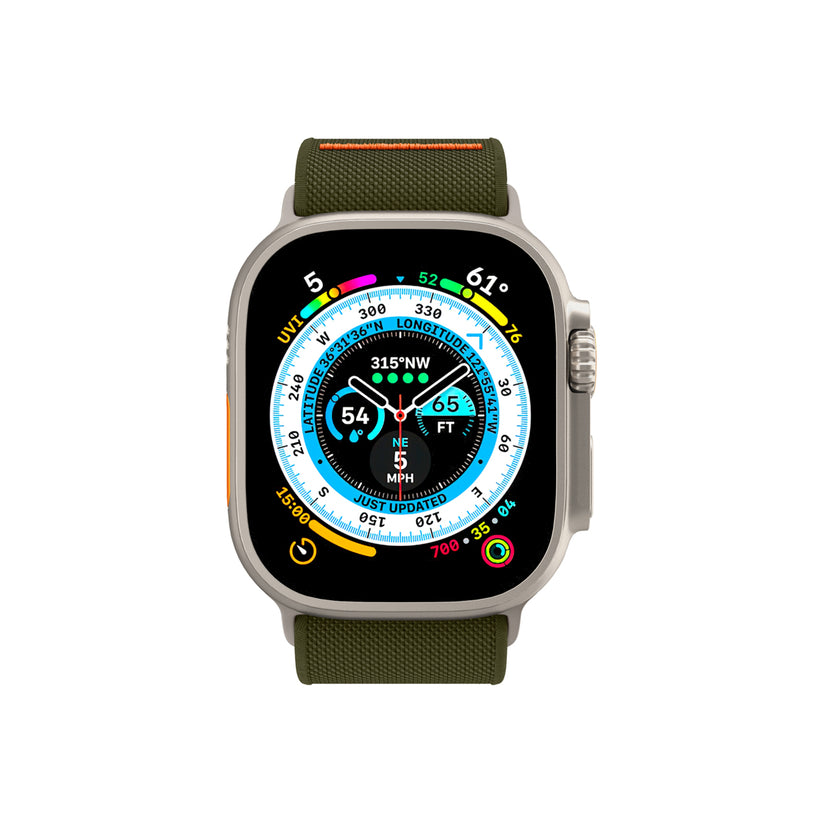 Řemínek pro Apple Watch 42/44/45/49mm Spigen Lite Fit Ultra - khaki - iSTYLE CZ