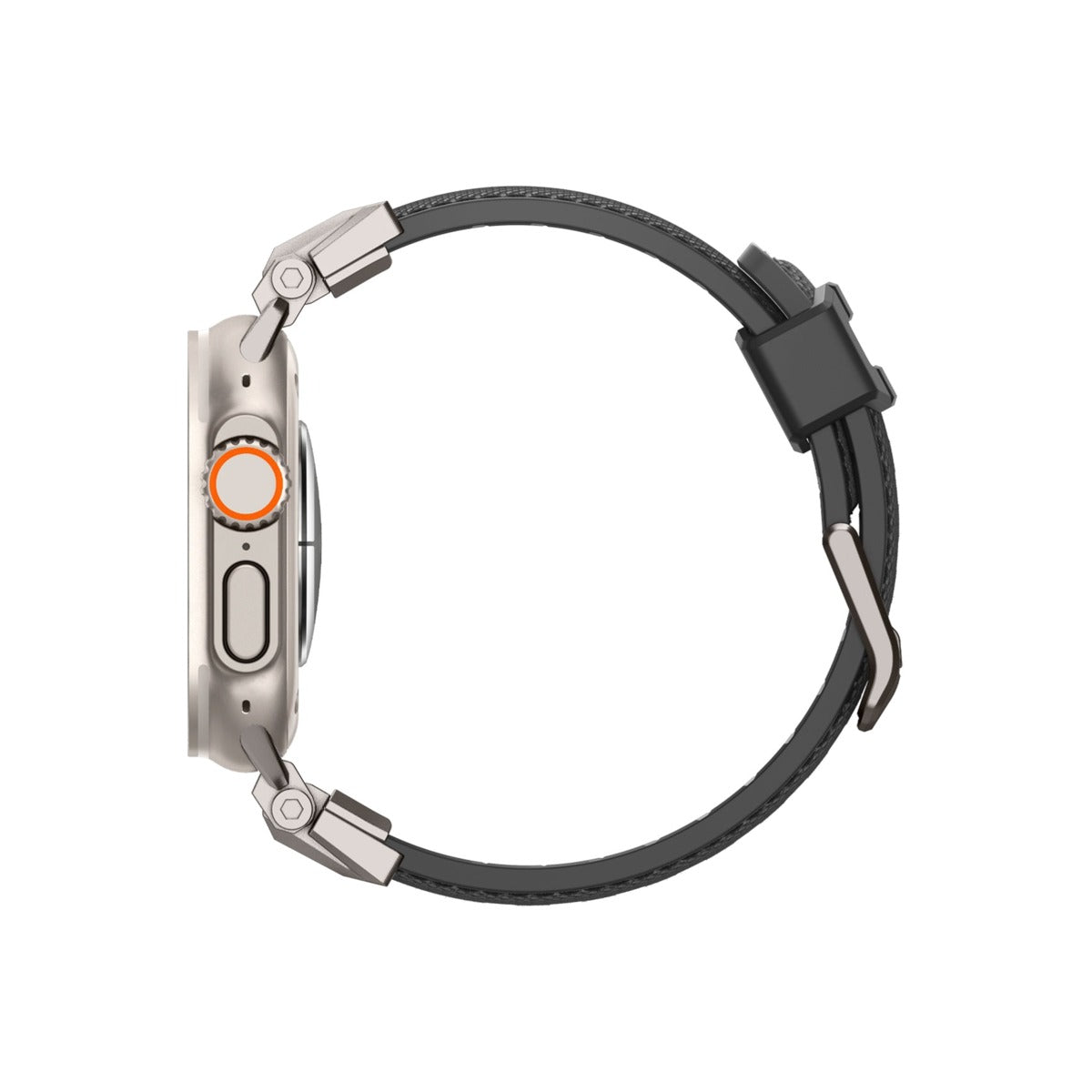 Řemínek pro Apple Watch 42/44/45/49 mm Spigen Dura Pro Armor Band - černý - iSTYLE CZ