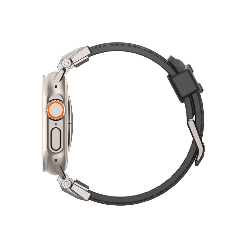 Řemínek pro Apple Watch 42/44/45/49 mm Spigen Dura Pro Armor Band - černý - iSTYLE CZ
