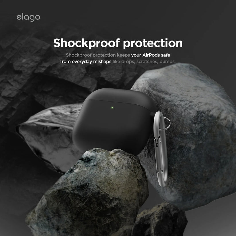 Závěsné pouzdro pro AirPods 4 Elago Hybrid Hang Case - šedé - iSTYLE CZ