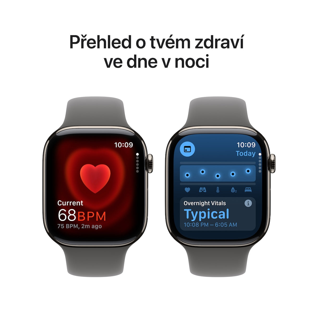 Apple Watch Series 10 GPS + Cellular 46mm přírodní titanové pouzdro se skálově šedým sportovním řemínkem - M/L (otevřený) - iSTYLE CZ
