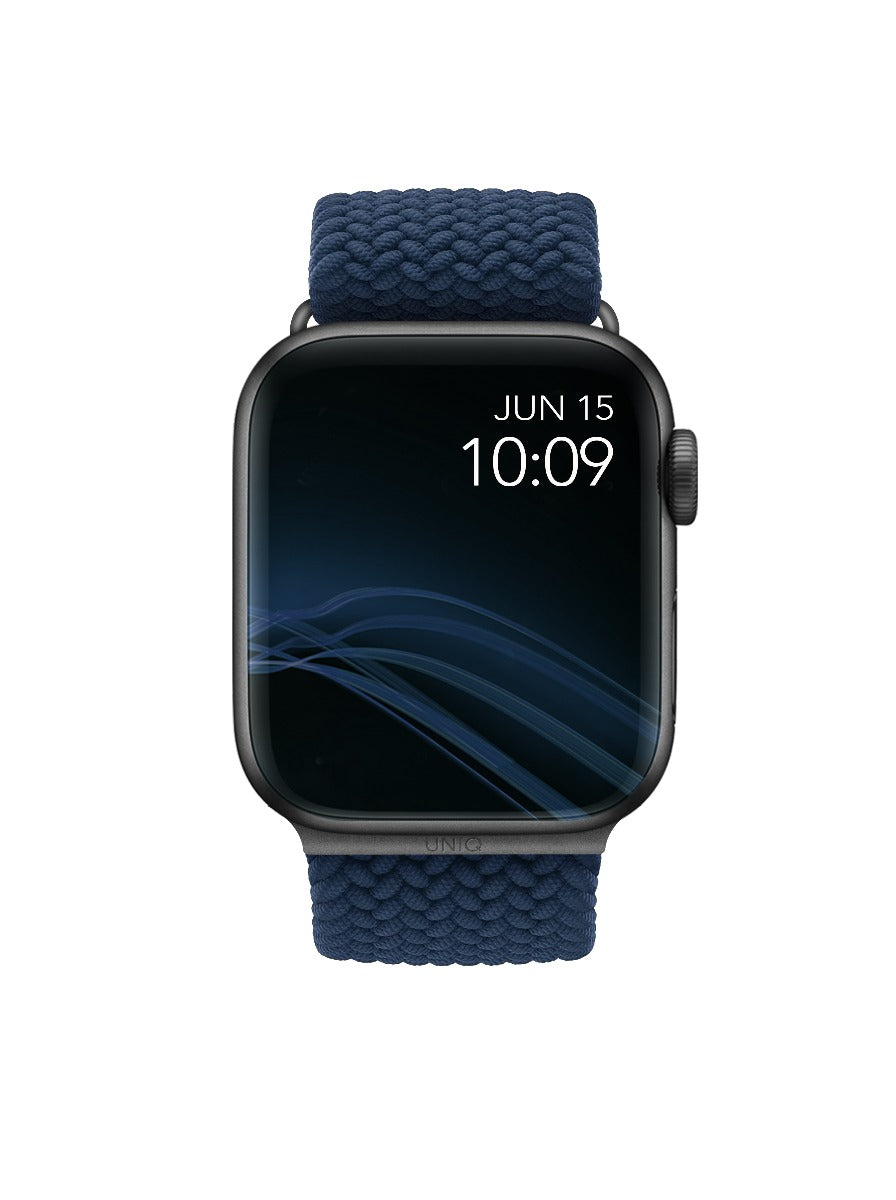 Řemínek pro Apple Watch 38/40/41mm Uniq Aspen - modrý - iSTYLE CZ