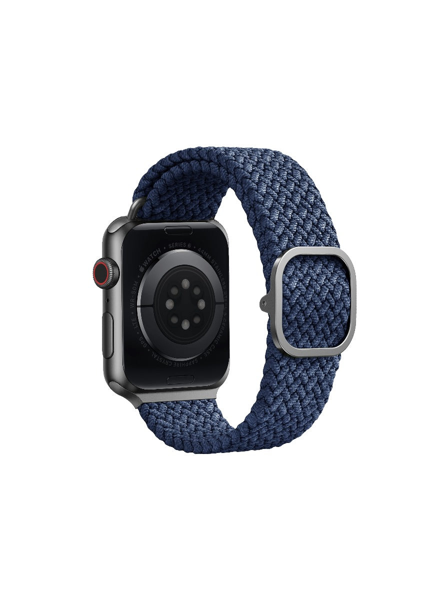 Řemínek pro Apple Watch 38/40/41mm Uniq Aspen - modrý - iSTYLE CZ