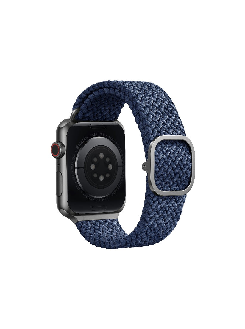 Řemínek pro Apple Watch 38/40/41mm Uniq Aspen - modrý - iSTYLE CZ